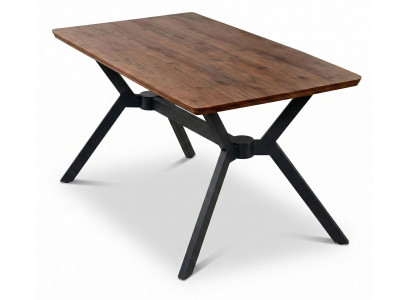 Tisch Stil modern Farbe braun bequem neu Esszimmer komfortabel rechteckig