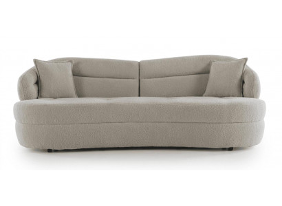 3 Sitzer Sofa Stil modern Farbe beige neu weich bequem Wohnzimmer