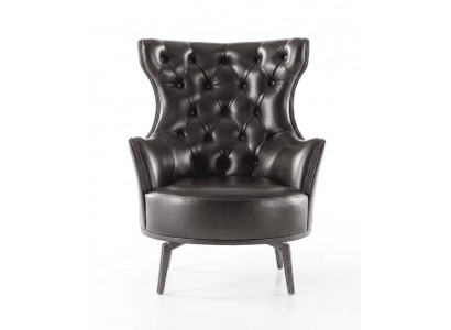 Sessel Stil modern Farbe schwarz neu weich bequem Wohnzimmer komfortabel