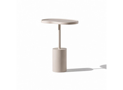 2x Beistelltisch Stil modern Farbe braun weiß neu praktisch Schlafzimmer