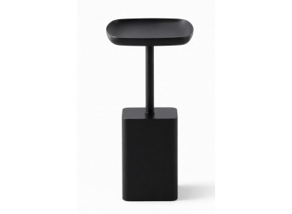 Beistelltisch Stil modern Farbe schwarz praktisch Wohnzimmer rechteckig