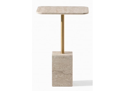 Beistelltisch Stil modern Farbe beige bequem praktisch Wohnzimmer neu