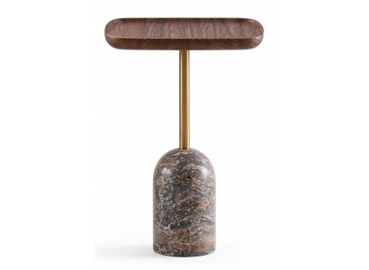 2x Beistelltisch Stil modern Farbe braun neu praktisch Wohnzimmer