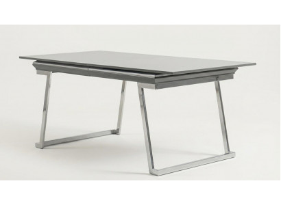 Tisch Stil modern Farbe silber neu praktisch bequem rechteckig Wohnzimmer