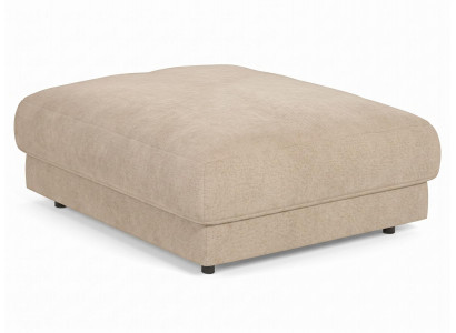 Beiger Hocker Weicher Stoffhocker Polstermöbel Hocker für das Wohnzimmer