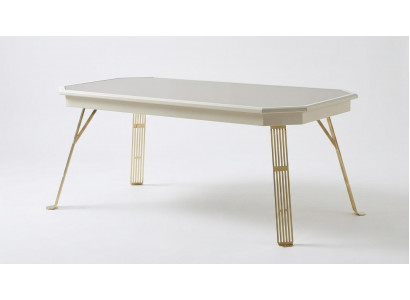 Tisch Stil modern Farbe beige neu bequem praktisch Wohnzimmer rechteckig