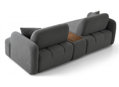 3 Sitzer Sofa Wohnzimmer modern Stoffbezug Mittlerer Härtegrad Neu