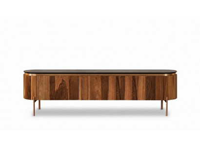 TV-Möbel schön bequem lang braun moderner Stil neu