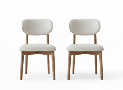 2 stilvolle Stühle im modernen Design für Esszimmer
