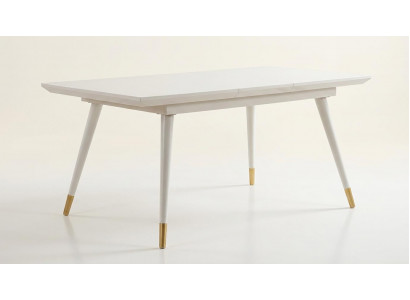Tisch Stil modern Farbe weiß neu bequem praktisch Wohnzimmer rechteckig