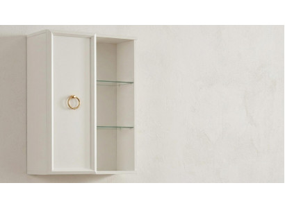 Wandregal Stil modern Farbe weiß praktisch Wohnzimmer komfortabel neu