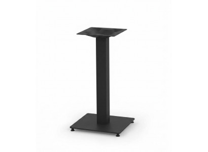 Tischbeine Schwarz Metallisch Robust Bequem Breit Standfest Stilvoll