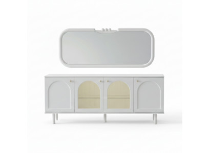 Размеры Elegantes Sideboard mit Spiegel im modernen Design