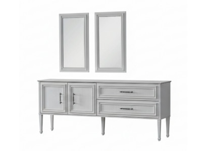 Размеры Modernes Sideboard mit Spiegel für ein stilvolles Wohnambiente