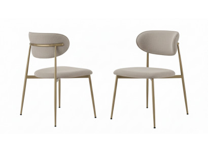 2 stilvolle Stühle im modernen Design für Esszimmer