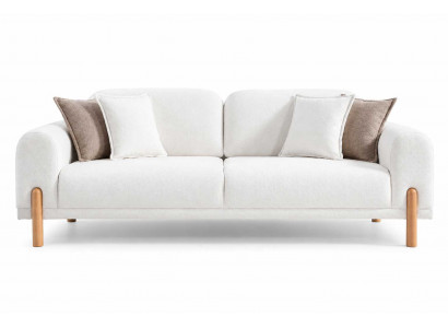Moderner Wohnzimmer Sofa 3 Sitzer Luxuriöses Dreisitzer Couch Polstersofa