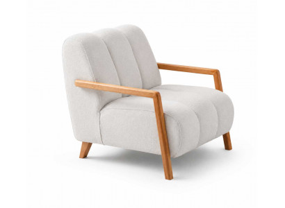 Wohnzimmer Sessel Luxusmöbel Polstermöbel Weiß Elegant Polstersessel