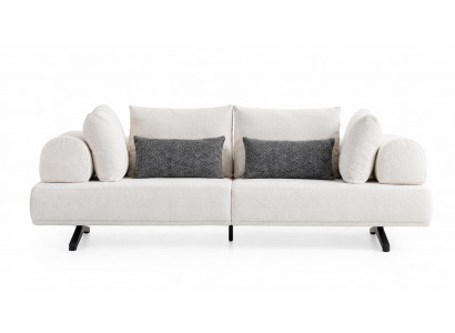 Italienischer Sofa 2 Sitzer Luxuriöses Wohnzimmer Polstersofa Moderner