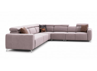 Ecksofa L-Form Wohnzimmer modern italienisches Polstermöbel luxuriös Design