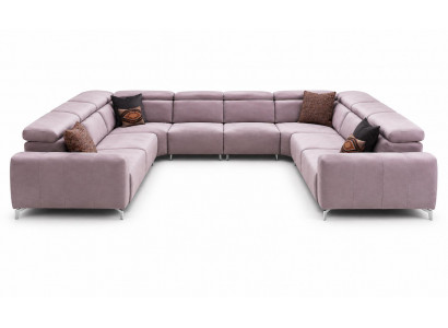 Modernes luxuriöses Ecksofa U Form italienische Möbel für das Wohnzimmer