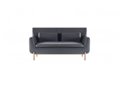 Sofa grau modern elegant funktional ergonomisch vielseiti