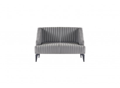 Sofa  grau elegant funktional ergonomisch minimalistisch