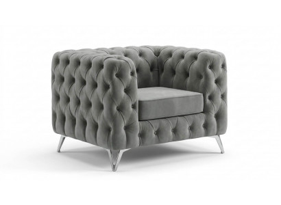 Gemütlicher Chesterfield Sessel mit robuster Konstruktion
