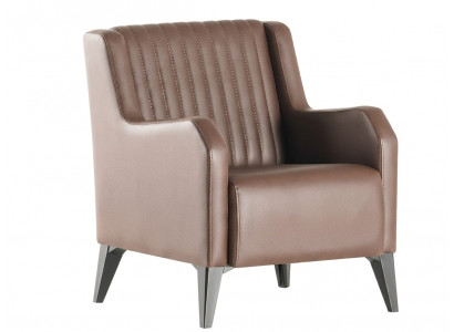 Sessel moderner Stil Designer Beige Büromöbel Minimalismus Wohnzimmer