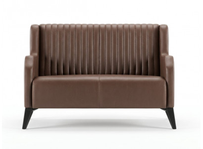 Sofa moderner Stil Designer Braun Büromöbel Minimalismus