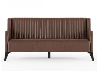 Sofa moderner Stil Designer Braun Büromöbel Minimalismus