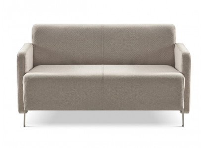 Sofa Moderner Designer Beige Büromöbel Elegant Wohnzimmer