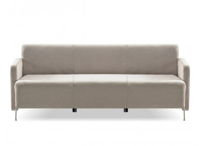 Sofa Moderner Designer Beige Büromöbel Elegant Wohnzimmer