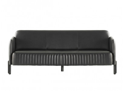 Sofa Moderner Designer Stück Schwarz Büromöbel Wohnzimmer
