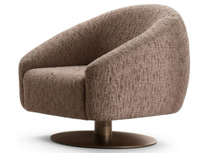 Sessel Braun komfortabel bequem Stil modern kompakt praktisch