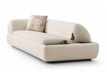 Sofa Beige Stil Modern praktisch geräumig komfortabel bequem