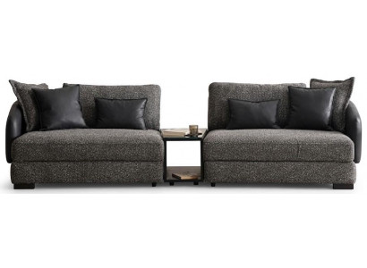 3-Sitzer Sofa Grau Wohnzimmer Stil modern bequem geräumig