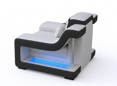Sessel Modern Weiß Exklusiver Designersessel Loungesessel Komfort