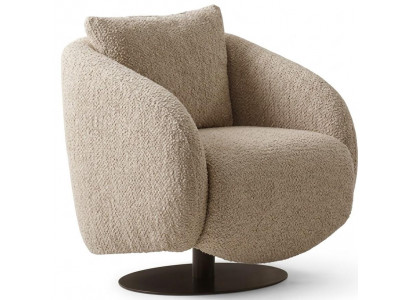 Sessel Beige Stil Modern bequem komfortabel praktisch kompakt
