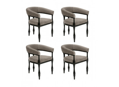 4x Stühle Komfortabel Gepolstert Modern Bequem Hochwertig Elegant