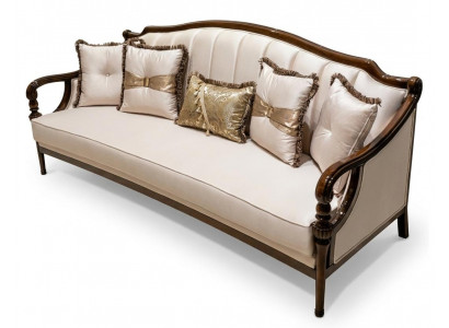 Sofa Beige Modern Stil Wohnzimmer Raffiniert Zeitlos Elegant