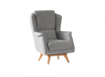 Sessel Polstersessel Modern Grau Elegant Comfort Design