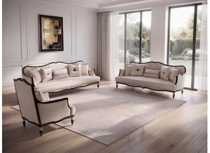 Sofa set Sofa Sessel Modern Stil Raffiniert Komfortabel