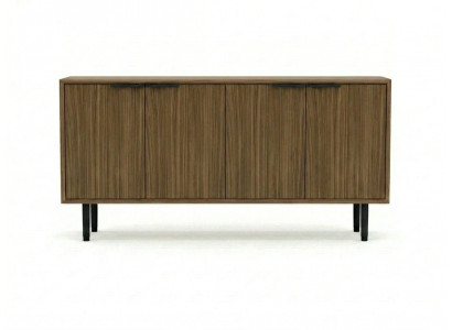 Zeitgenössisches Braunes Sideboard Holz Anrichte Luxuriöse Möbel