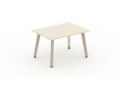 Wohnzimmertisch Couchtisch Holz Dekor mit Metallgestell Modern