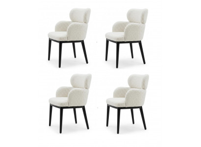 4x Stühle Komfortabel Gepolstert Modern Bequem Hochwertig Elegant