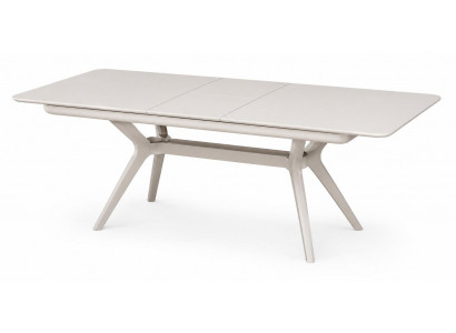 Ausziehbarer Esstisch Modern Hell Hochwertig Robust Funktional Elegant