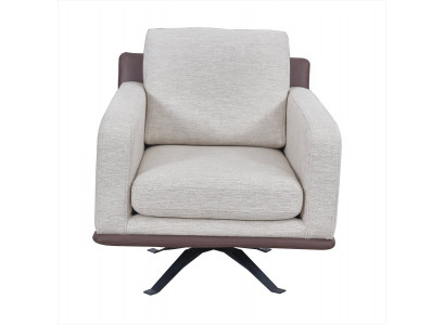 Sessel Moderner Stil Grau Luxuriöse Bequem Stilvoll Minimalistisch