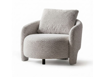Sessel Moderner Stil Weiß Luxuriöse Bequem Komfort Minimalistisch