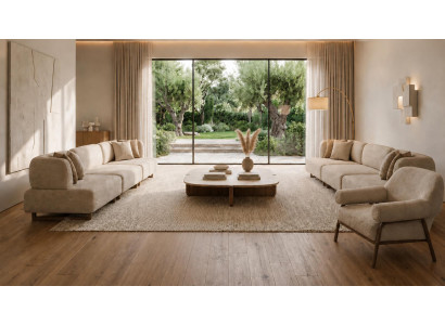 Modernes Wohnensemble 3+3+1 Stilvoll Komfortabel Wohnen Design Luxus