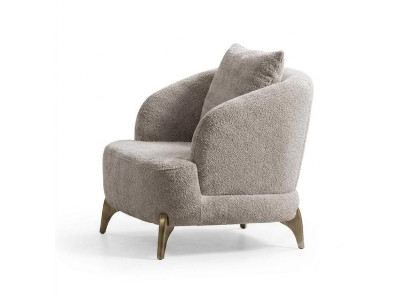 Sessel bequem weich geräumig schön moderner Stil beige